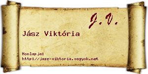 Jász Viktória névjegykártya
